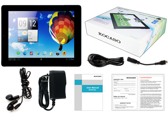 KOCASO SX9722 Tablet PC